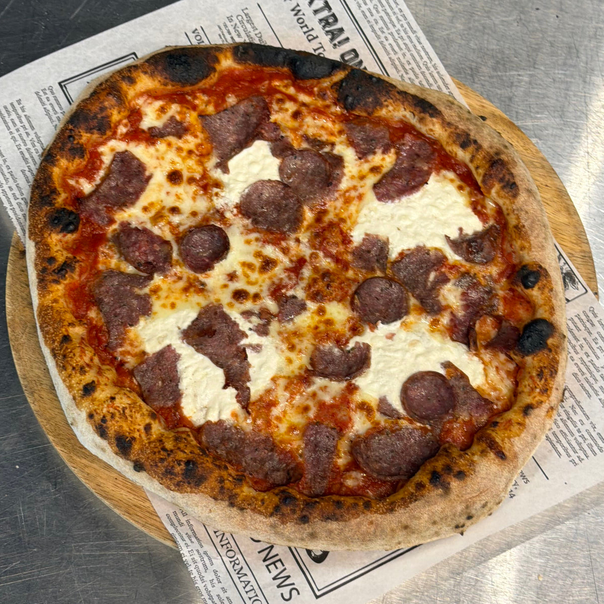 Creamy Pepperoni (29см, 795кал, 45гр протеин)