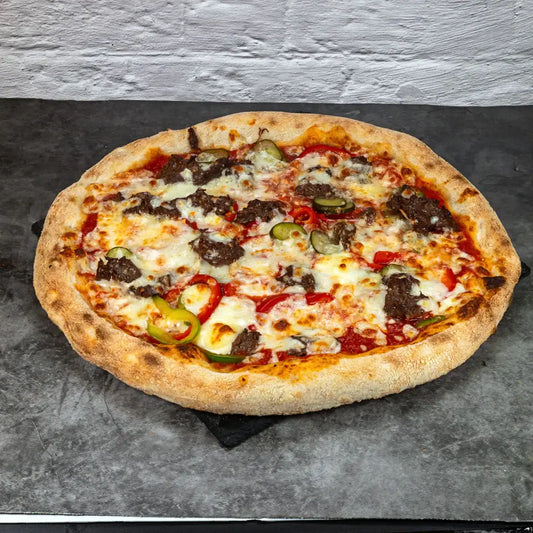 Пица Beef Bomb (32см, 600кал, 38гр протеин)